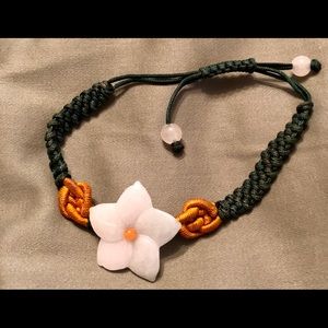 Adjustable Flower Bracelet